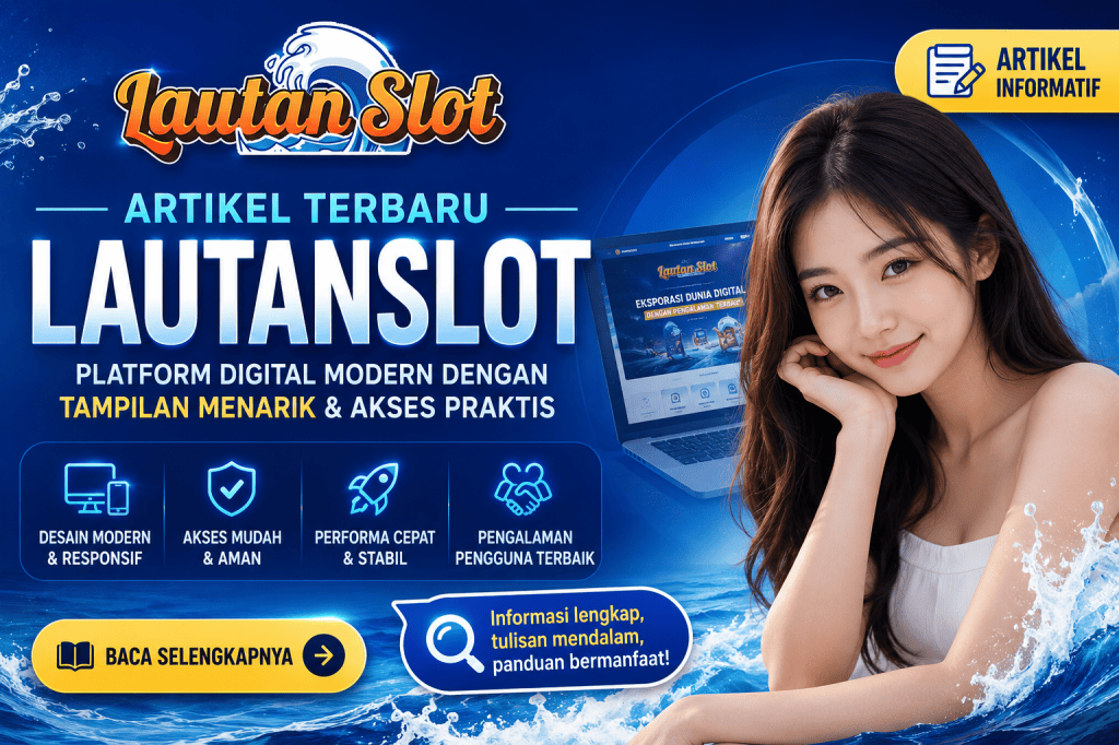 LAUTANSLOT: Platform Digital dengan Tampilan Modern dan Pengalaman Pengguna yang&nbsp;Praktis